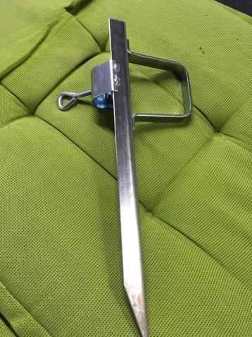 Parasol pen staal / parasolhouder beschikbaar voor biedingen