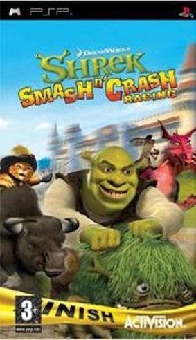 Shrek Smash N Crash Racing (PSP Games) (Sony PSP), Spelcomputers en Games, Games | Sony PlayStation Portable, Zo goed als nieuw