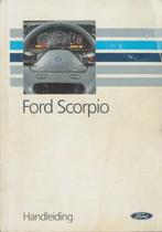 1991 Ford Scorpio Instructieboekje Handleiding Nederlands!, Auto diversen, Handleidingen en Instructieboekjes, Verzenden