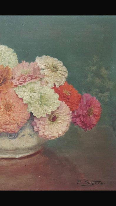 Paul Sieffert (1874-1957) - Ramo de flores, Antiek en Kunst, Kunst | Schilderijen | Klassiek