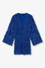 -40% Alix The Label  Alix The Label Tape lace dress -  maat, Kleding | Dames, Verzenden, Nieuw, Blauw