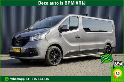 Renault Trafic 1.6 dCi L2H1 | 5-Zits | DC | Camera | Navigat, Auto's, Bestelauto's, Lease, Zwart, Handgeschakeld, Overige kleuren