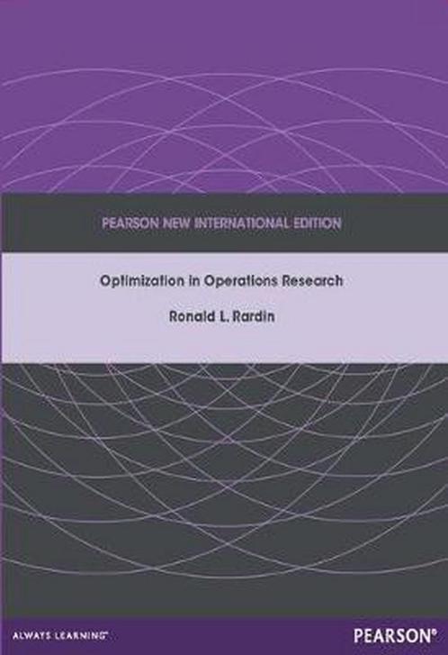 9781292042473 Optimization In Operations Research Pnie, Boeken, Schoolboeken, Zo goed als nieuw, Verzenden