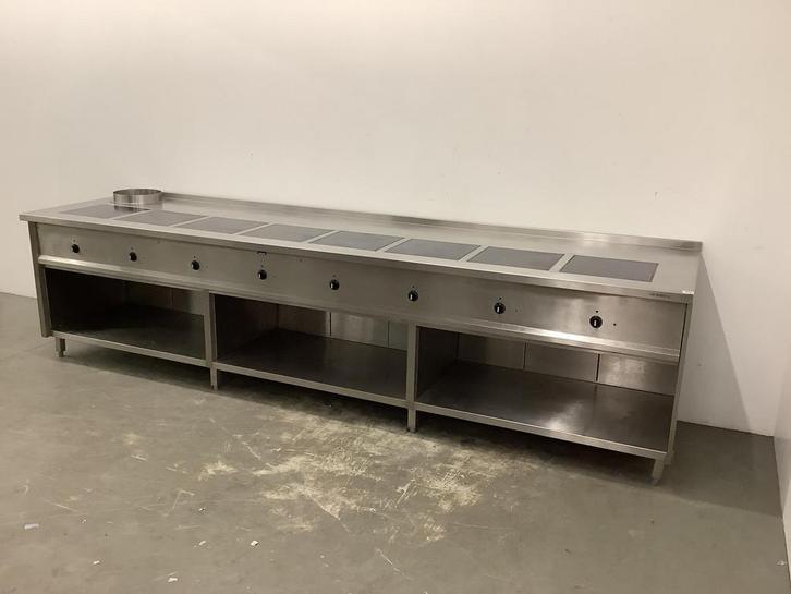 Pannenkoekentafel inductie pannenkoeken fornuis 8 zones, Zakelijke goederen, Horeca | Keukenapparatuur, Gebruikt, Overige typen