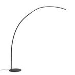 Moderne booglamp zwart incl. LED met touch dimmer - Arlow, Huis en Inrichting, Lampen | Vloerlampen, Nieuw, Metaal, Modern, 150 tot 200 cm