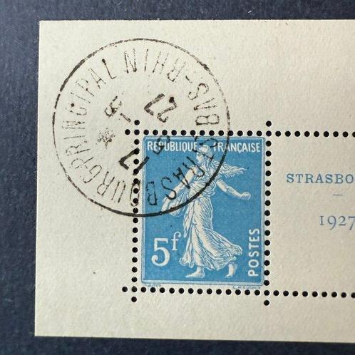 Frankrijk - Y&T 242A Expositie Straatsburg 1927 en, Postzegels en Munten, Postzegels | Europa | Frankrijk