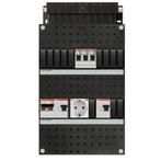 ABB busboard groepenkast 1 fase 3 groepen + WCD 220 x 390, Ophalen of Verzenden, Nieuw