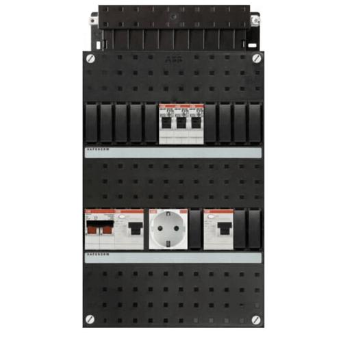 ABB busboard groepenkast 1 fase 3 groepen + WCD 220 x 390, Doe-het-zelf en Verbouw, Elektra en Kabels, Ophalen of Verzenden