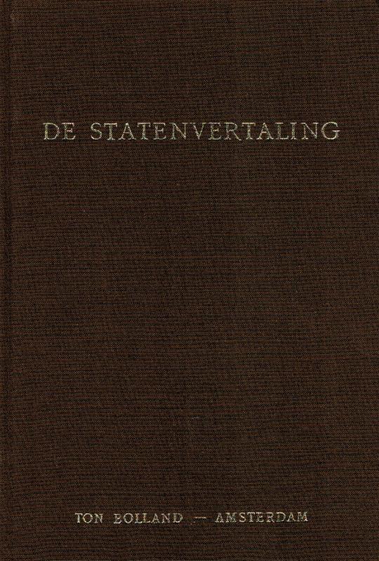 Nauta, Prof. Dr. D.-De Statenvertaling 1637-1937, Boeken, Overige Boeken, Gelezen, Verzenden