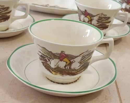 Wedgwood, Adams - Koffie- en theeservies (16) - Sporting, Antiek en Kunst, Antiek | Meubels | Tafels