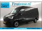 Renault Master T35 2.3 dCi 7-Zits L2H2 Dubbel cabine Camera, Renault, Zwart, Nieuw, Lease