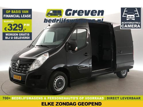 Renault Master T35 2.3 dCi L2H2 146PK Airco 2xSchuifd €329pm, Auto's, Bestelauto's, Handgeschakeld, Diesel, Zwart, Renault, Verzenden