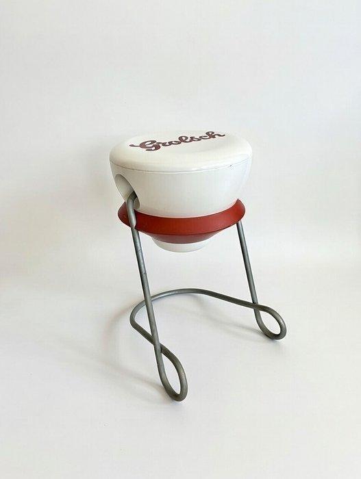 Tafel - IJzer, Plastic - Grolsch tafel, Antiek en Kunst, Curiosa en Brocante