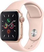 Apple Watch Series 5 40 mm kast van goud aluminium met roze, Verzenden, Gebruikt