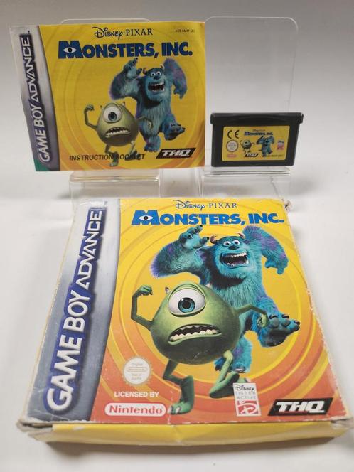 Disney Pixar Monster Inc Boxed Game Boy Advance, Spelcomputers en Games, Games | Nintendo Game Boy, Ophalen of Verzenden