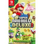 Switch New Super Mario Bros U Deluxe, Spelcomputers en Games, Zo goed als nieuw, Verzenden