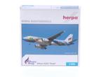 Schaal 1:500 Herpa 509121 Bangkok Airways Airbus A320 Kr..., Hobby en Vrije tijd, Modelbouw | Vliegtuigen en Helikopters, Ophalen of Verzenden