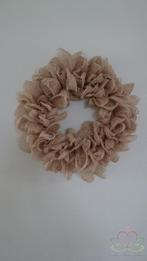 -jute juteband, +/- 15 cm.  naturel rol 40 m open structuur, Ophalen of Verzenden, Nieuw