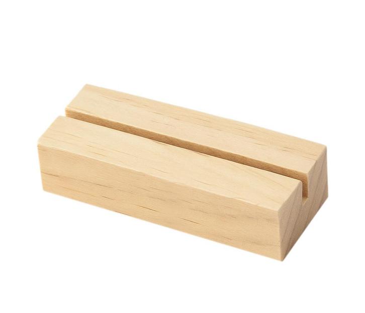 Displaystandaard (ook voor fotos) van lindehout (6x2,5x1,5, Doe-het-zelf en Verbouw, Gereedschap | Handgereedschap, Nieuw, Ophalen of Verzenden