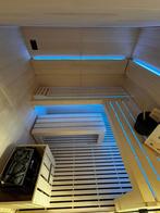 Finse sauna Blue Lagoon | 4-6p | Aspen | 206x205x204, Sport en Fitness, Sauna, Ophalen of Verzenden, Nieuw, Fins of Traditioneel