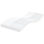 vidaXL Schuimmatras 7 zones hardheid 20 ILD 100x200 cm wit, Verzenden, Nieuw