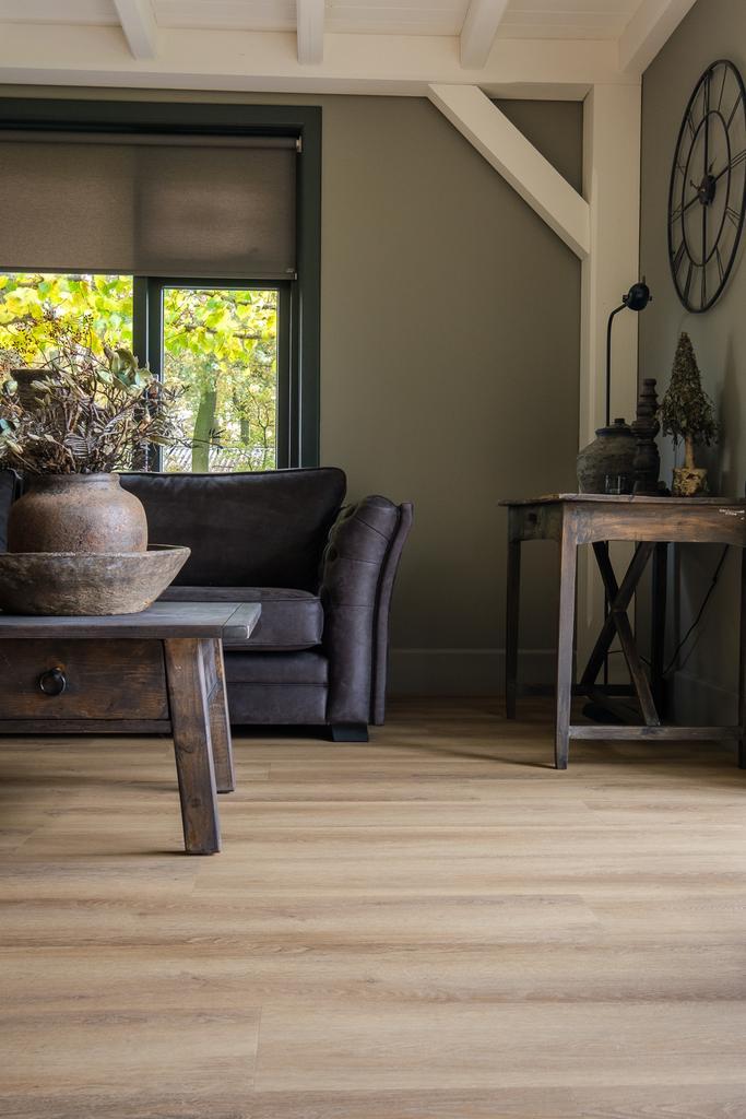 Klik pvc rechte plank licht eiken |  Belakos Palazzo 760, Huis en Inrichting, Stoffering | Vloerbedekking, Ophalen