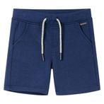 vidaXL Kindershorts met trekkoord 116 donkerblauw, Verzenden, Nieuw