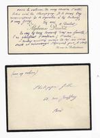 Alphonse Daudet - carte autographe signée avec son enveloppe, Verzamelen, Nieuw