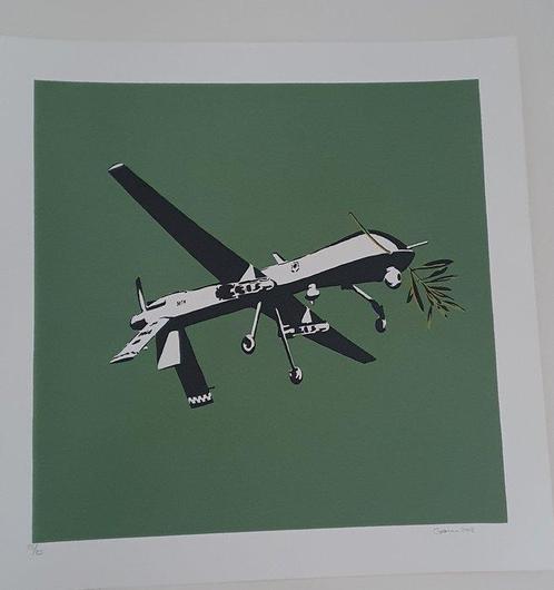 Goin (1980) - Droned Peace, Antiek en Kunst, Kunst | Schilderijen | Modern