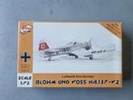 Pro Resin R72-013 Blohm & Voss Ha 137 V2 1:72 (resin), Verzenden, Nieuw