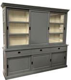 Buffetkast grijs Deurne 240cm dichte middendeur, Ophalen of Verzenden, Nieuw