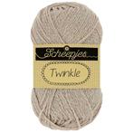 Scheepjes Twinkle - 904 zand - Katoen Glittergaren met Lur, Hobby en Vrije tijd, Breien en Haken, Ophalen of Verzenden, Nieuw