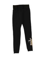 NIKE Womens High Waist Graphic Leggings UK 12 Medium Black, Verzenden, Nieuw