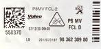 Peugeot 3008 5008 II LED Dagrijverlichting rechts 9836230980, Auto-onderdelen, Verlichting, Ophalen, Gebruikt