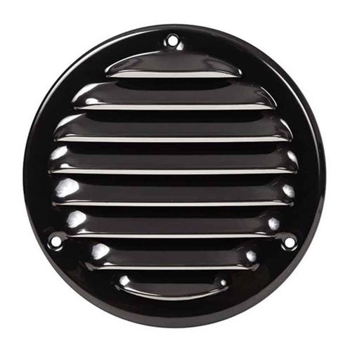 Europlast metalen ventilatierooster rond zwart Ø 160mm -, Doe-het-zelf en Verbouw, Ventilatie en Afzuiging, Ophalen of Verzenden