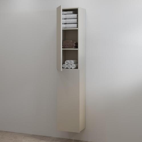 Hoge Kolomkast Best Design Blanco 35x180 cm Mat Taupe, Doe-het-zelf en Verbouw, Sanitair, Bad, Nieuw, Ophalen of Verzenden