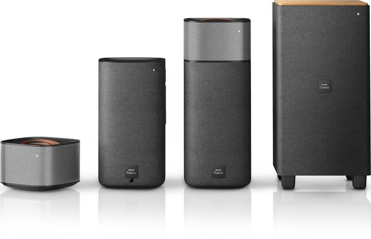 Philips Fidelio E5 - 4.1 speakerset met draadloze surrounds, Audio, Tv en Foto, Luidsprekers, Overige typen, Zo goed als nieuw