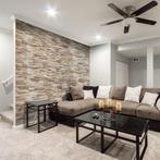 Houtstrips 3D Teakhout Rea 50x18cm, Ophalen of Verzenden, Nieuw