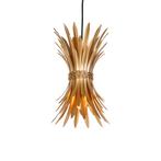 Art Deco hanglamp goud - Wesley, Huis en Inrichting, Lampen | Hanglampen, Nieuw, Overige materialen, Art Deco, 75 cm of meer