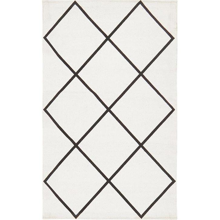 Vloerkleed 160x230 berber / beni ouarain stijl - offwhite, Huis en Inrichting, Stoffering | Vloerbedekking, Verzenden