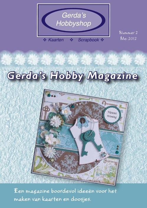 Gerdas Hobby Magazine nr 2 april 2012 9789081907309, Boeken, Hobby en Vrije tijd, Gelezen, Verzenden
