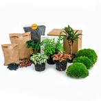 Terrarium pakket - Navulling - Startpakket - DIY, Verzenden