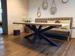 Zwarte eiken houten tafels | Zelf je tafel samenstellen