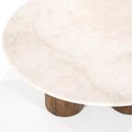 Salontafel Eleonora XAVI *NIEUW* 95892, Japandi, 50 tot 100 cm, Rond, Nieuw