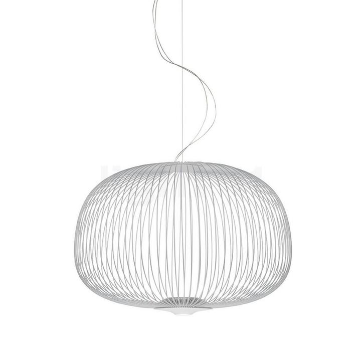 Foscarini Spokes 3 Sospensione LED, wit - dimbaar, Huis en Inrichting, Lampen | Hanglampen, Nieuw, Verzenden