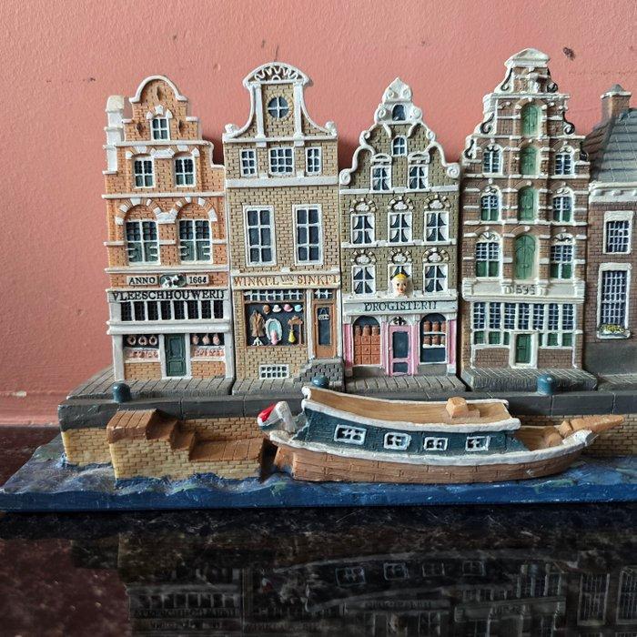 Blokker - Beeldje - 10 Amsterdamse grachtenpandjes (11) -, Diversen, Kerst