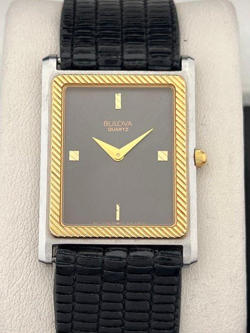 Bulova - Zonder Minimumprijs - Vintage Two Tone Tank - Heren, Sieraden, Tassen en Uiterlijk, Horloges | Heren