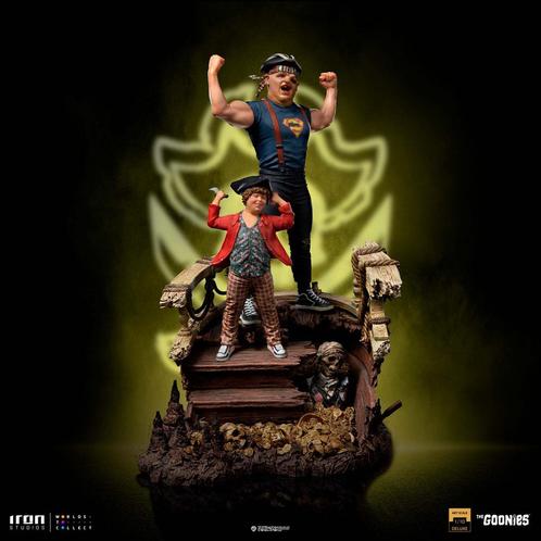 The Goonies Deluxe Art Scale Statue 1/10 Sloth and Chunk 30, Verzamelen, Film en Tv, Nieuw, Ophalen of Verzenden