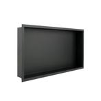 Wiesbaden Inbouwnis | Exellence | 30x60x7cm | RVS Mat Zwart, Doe-het-zelf en Verbouw, Ophalen of Verzenden, Nieuw, Bad