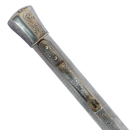 Luza - Luza vintage silver - Vulpotlood, Verzamelen, Pennenverzamelingen